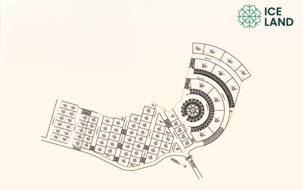 The Iceland galyat Master Plan map